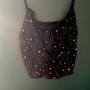 Cropped Starry Night Tank